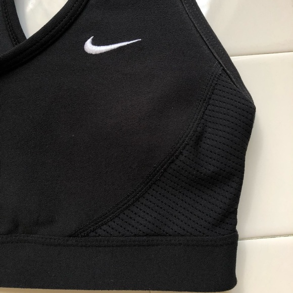 Nike Dri-FIT Swoosh Racerback Athletic Sports Bra - Picture 6 of 16